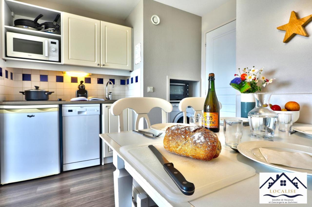 LocaLise au Guilvinec - A28 - Belle vue sur la mer, la piscine et le jardin - - Tout à pied, plages, port, centre, commerces, marché - Wifi inclus - Linge de lit inclus Exterior foto